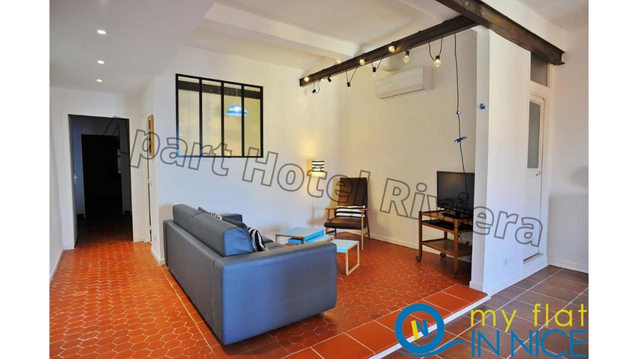 Aparthotel Riviera - Sea View - Amazing Large 3 Bedrooms With Sea View Ac - Old Town- Promenade Des Anglais 尼斯 外观 照片
