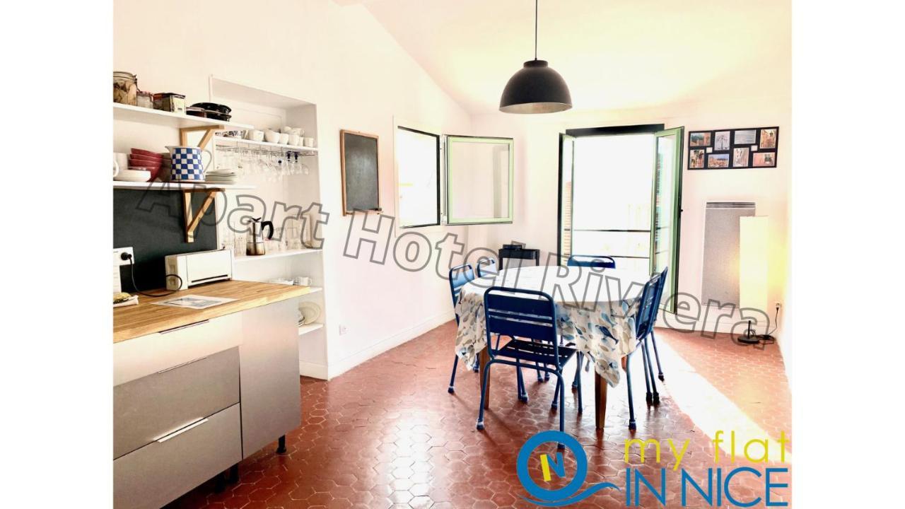 Aparthotel Riviera - Sea View - Amazing Large 3 Bedrooms With Sea View Ac - Old Town- Promenade Des Anglais 尼斯 外观 照片