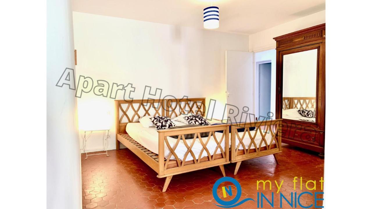 Aparthotel Riviera - Sea View - Amazing Large 3 Bedrooms With Sea View Ac - Old Town- Promenade Des Anglais 尼斯 外观 照片