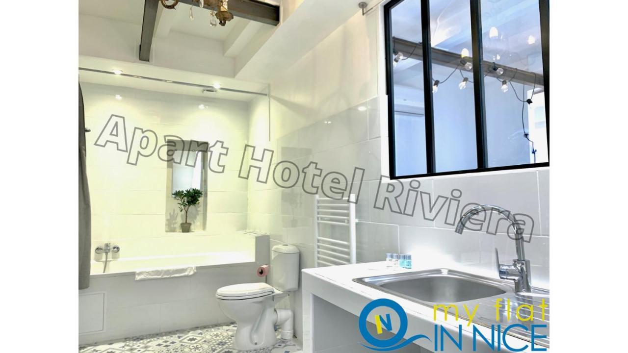 Aparthotel Riviera - Sea View - Amazing Large 3 Bedrooms With Sea View Ac - Old Town- Promenade Des Anglais 尼斯 外观 照片