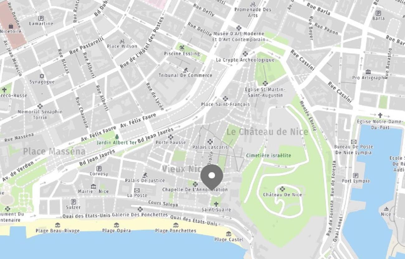 Aparthotel Riviera - Sea View - Amazing Large 3 Bedrooms With Sea View Ac - Old Town- Promenade Des Anglais 尼斯 外观 照片